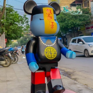Bearbrick 400% cương thi phát sáng trang trí, decor ,quà tặng