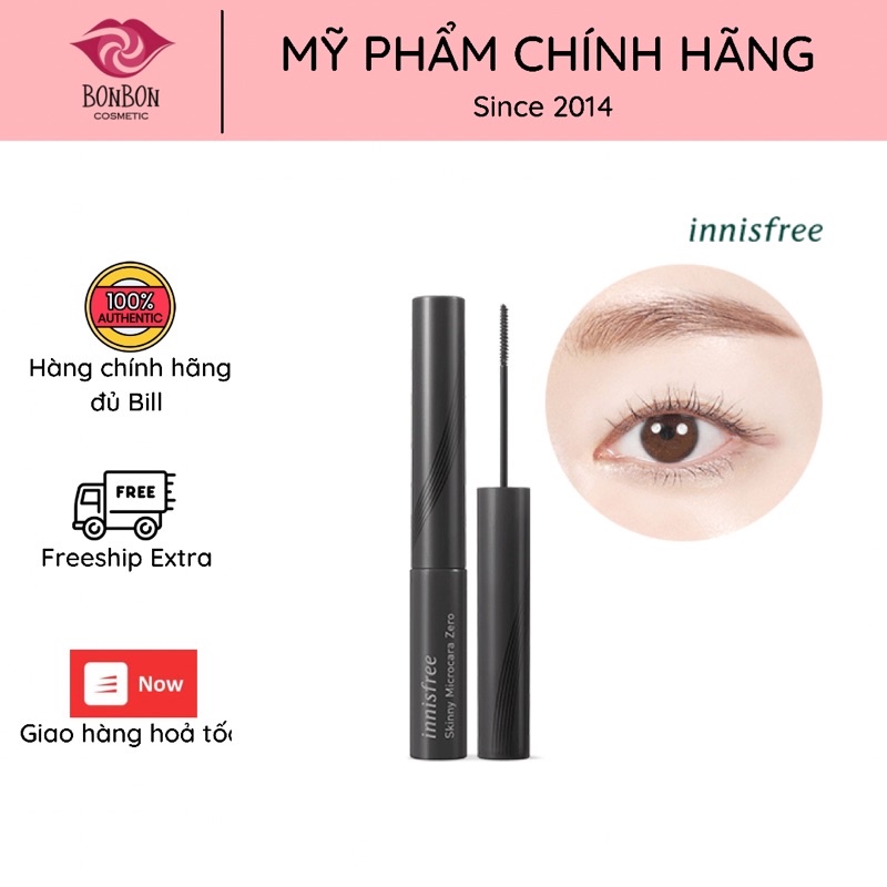 [SALE] Mascara Innisfree chuốt mi Skinny Microcara Zero mới nhất