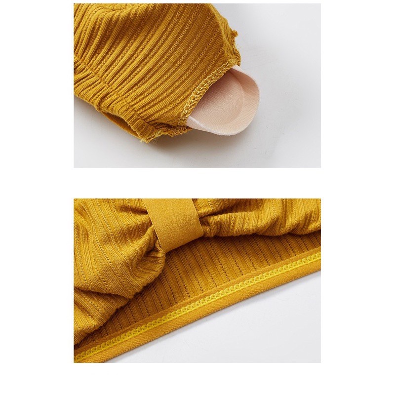 Áo Bra Len Tăm Hình Nơ Đệm Dày 9932 - LADY