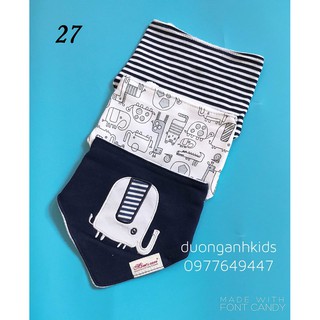 Set 3 yếm tam giác