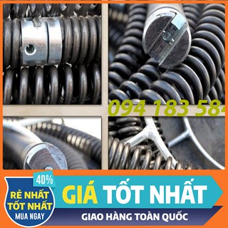 Dây thông cống lò xo Phi 16 dài 9m 💰FREESHIP💰 dùng máy khoan