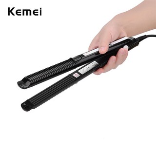 Máy Bấm Tóc Chỉnh Nhiệt Bản Nhỏ Kemei 2139