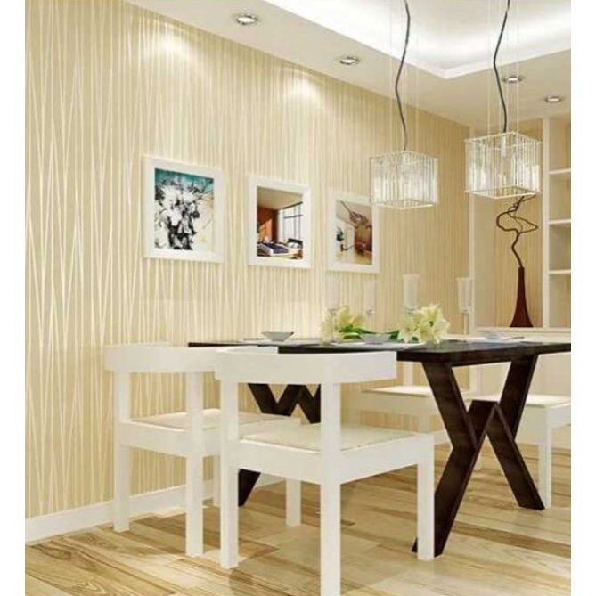 COMBO 10M GIẤY DÁN TƯỜNG 1 MÀU SỢI CHỈ KHỔ 45CM CÓ KEO SẴN