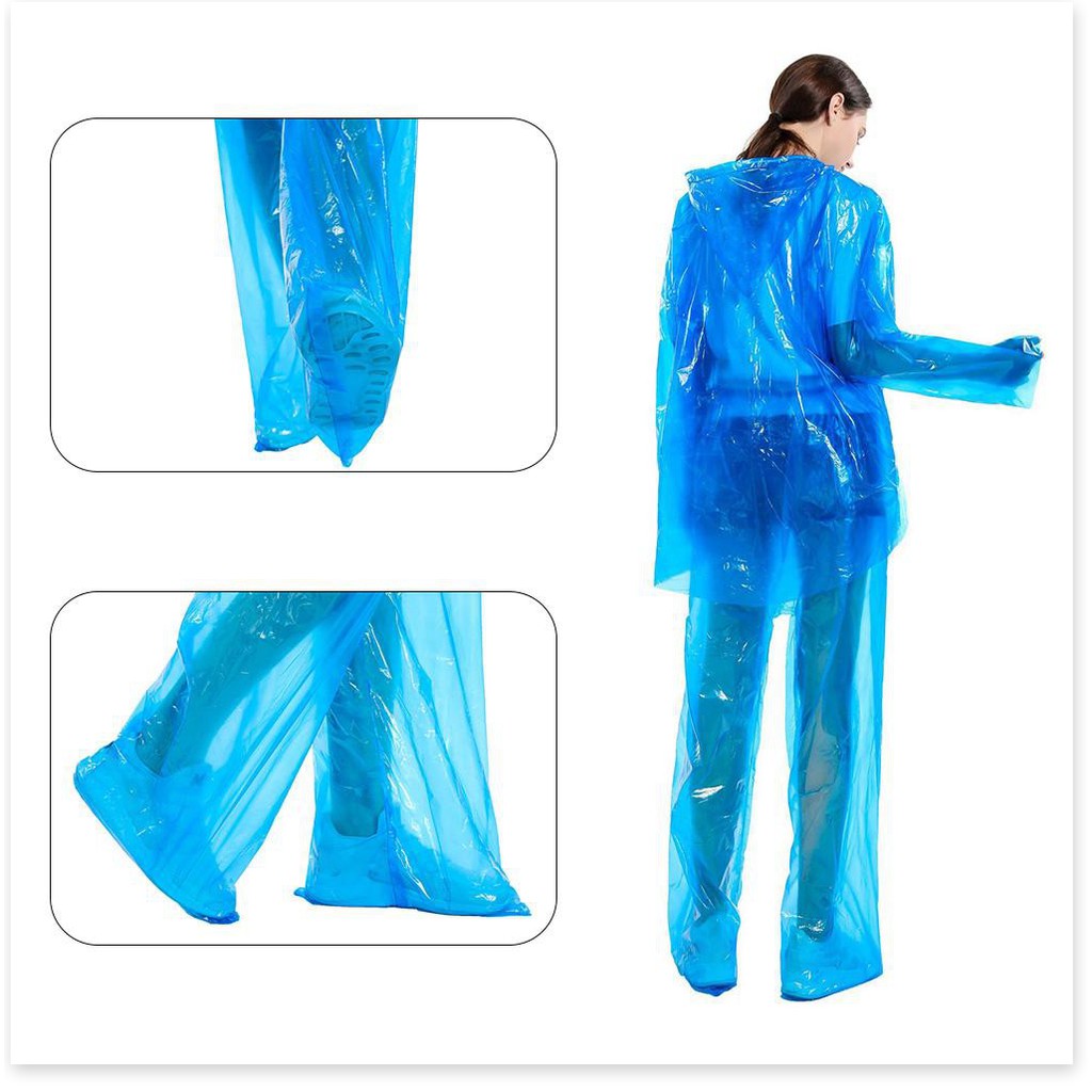 Bộ áo mưa   GIÁ VỐN  Bộ quần áo mưa chống bụi chống nước đi mưa, dày dặn, tiện lợi thích hợp cho đi phượt 7638