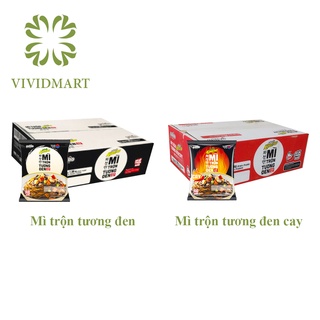 [Thùng 20 gói] MÌ TRỘN KORENO ÚP 4 PHÚT, 2 VỊ: TƯƠNG ĐEN VÀ TƯƠNG ĐEN CAY - MÌ TRUYỀN THỐNG HÀN QUỐC - GÓI 78g – KORENO