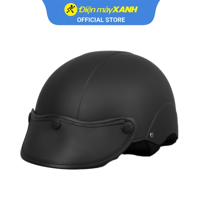 Mũ bảo hiểm 1/2 size M Asia MT-128 đen