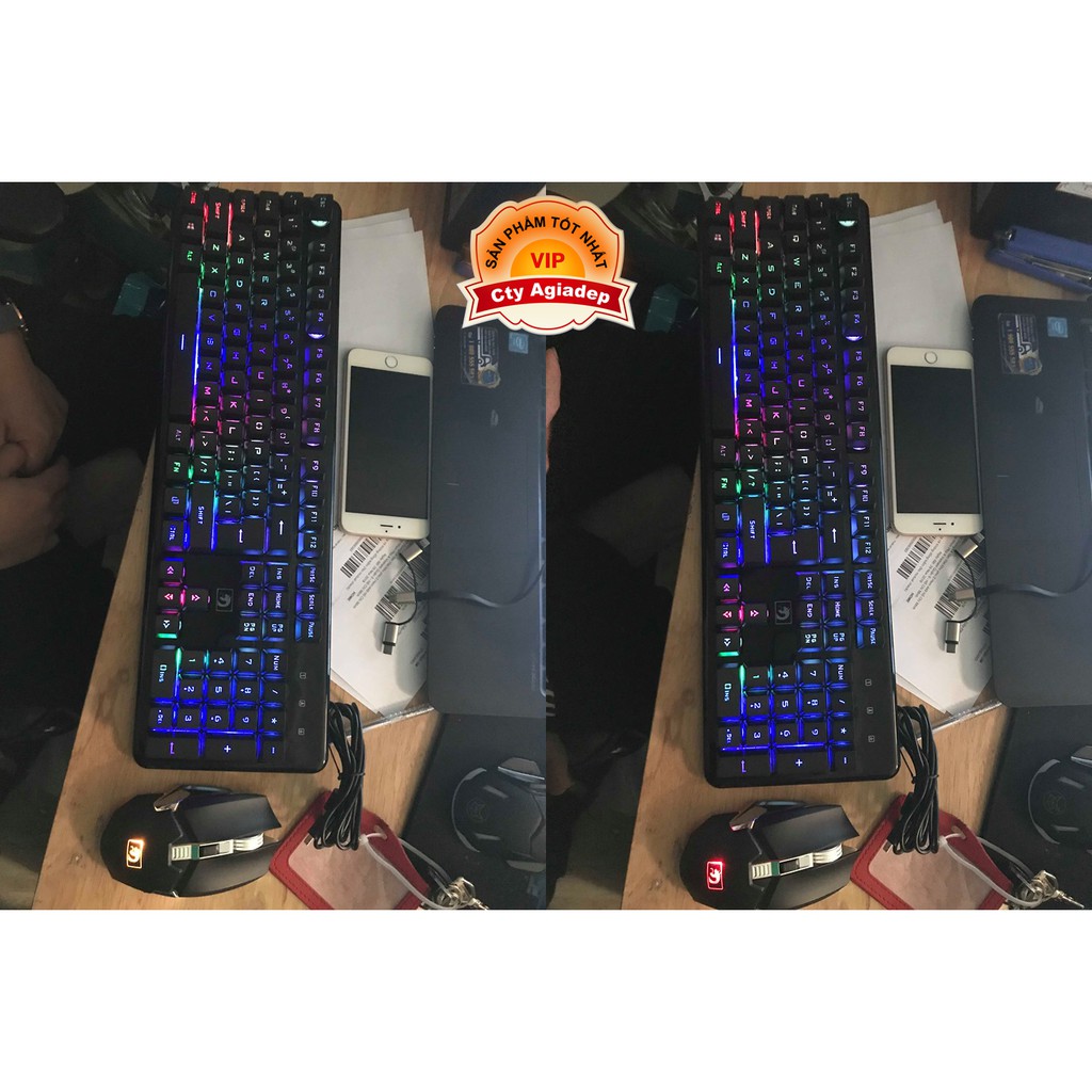 [Mã ELCL05 giảm 5% đơn 500K] Bộ Bàn Phím + Chuột Không dây Siêu xịn - Pin Sạc có Ánh sáng - DragonTech | BigBuy360 - bigbuy360.vn