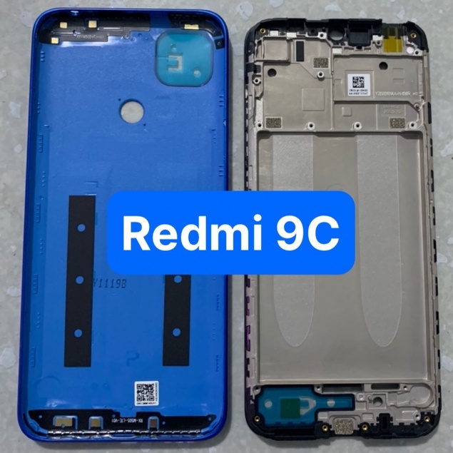 BỘ VỎ XIOAMI REDMI 9C - GỒM LƯNG,SƯỜN,PHÍM