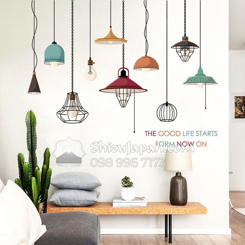 Decal Dán Tường Trang Trí Tháp Eiffel