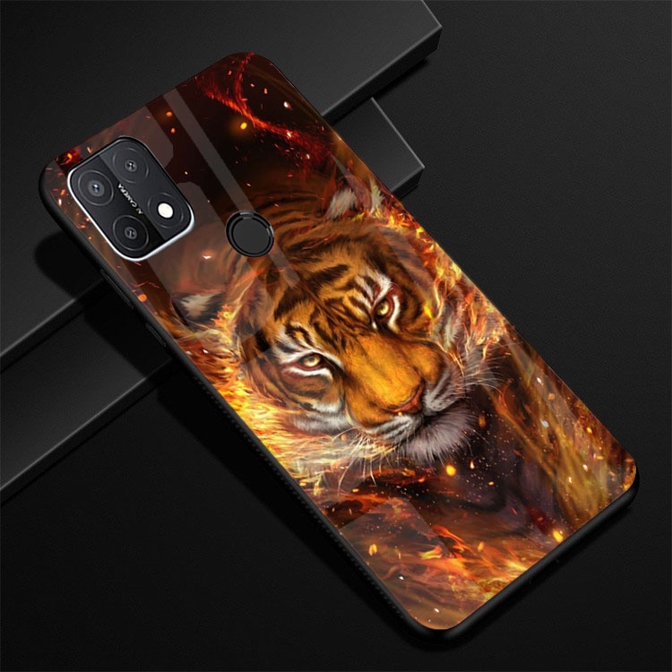 Ốp Lưng OPPO A15/A15s mặt kính cường lực cao cấp thiết kế Độc Quyền