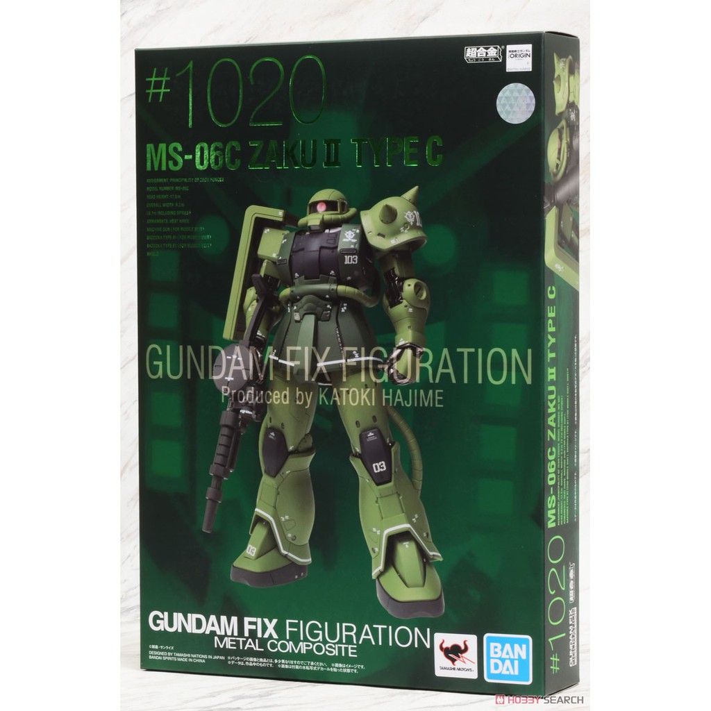 MÔ HÌNH NHÂN VẬT GFF METAL COMPOSITE MS-06C  ZAKU II TYPE C THE ORIGIN