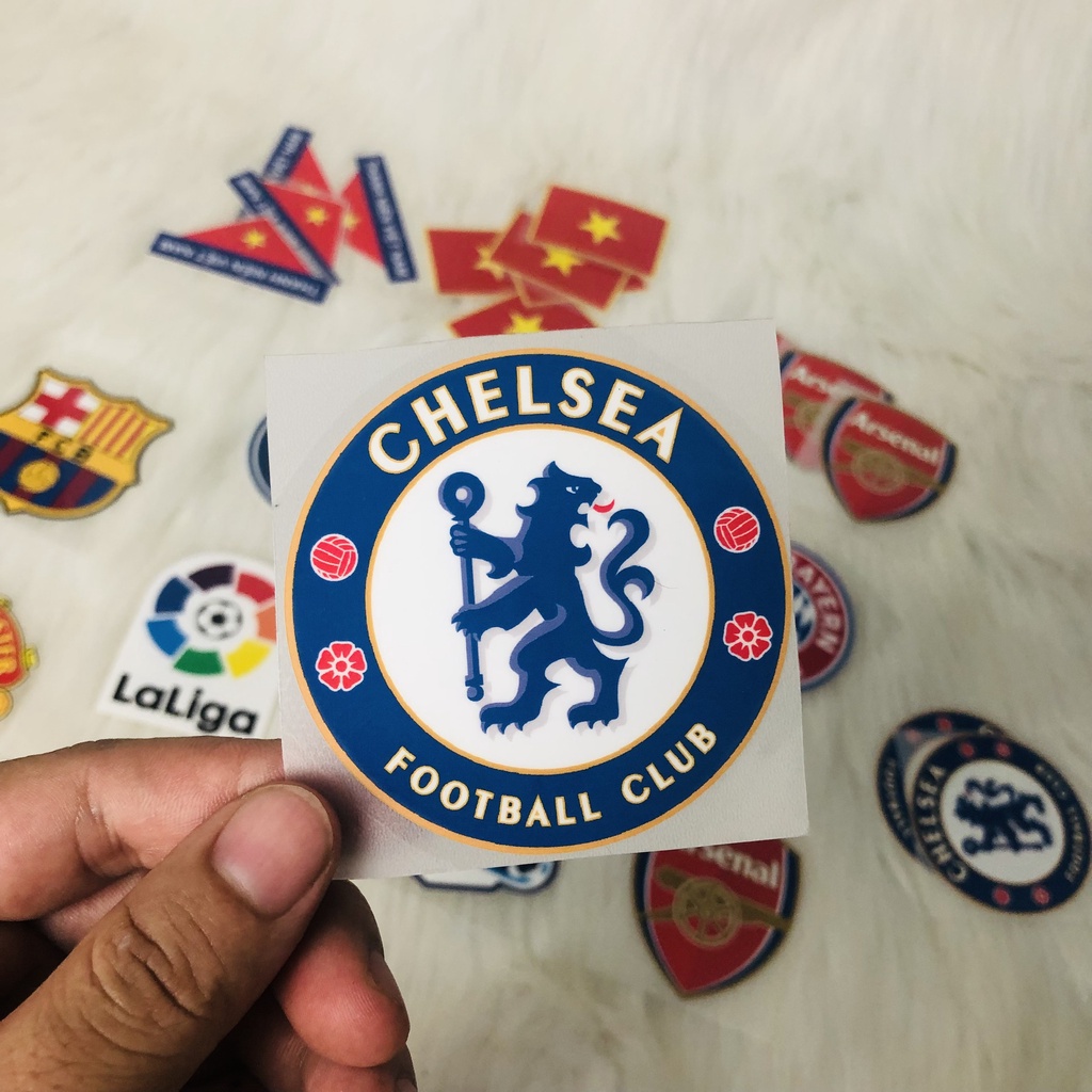 Logo ủi áo bóng đá - logo câu lạc bộ bóng đá ép nhiệt Giá rẻ