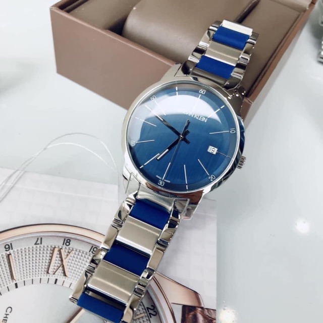 Đồng Hồ Calvin Klein Nam K2G2G1VN City Extension Quartz Blue Dial Men’s Watch