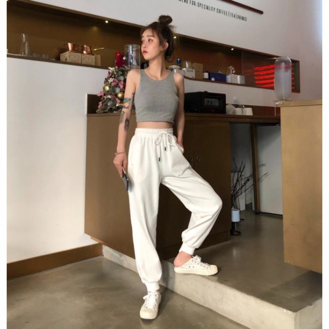 Quần jogger trơn thể thao ultra basic chất đẹp siêu hot