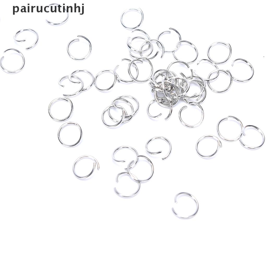 Set 150 Vòng Móc Chìa Khóa Có Đinh Ốc Vặn DIY Tiện Dụng
