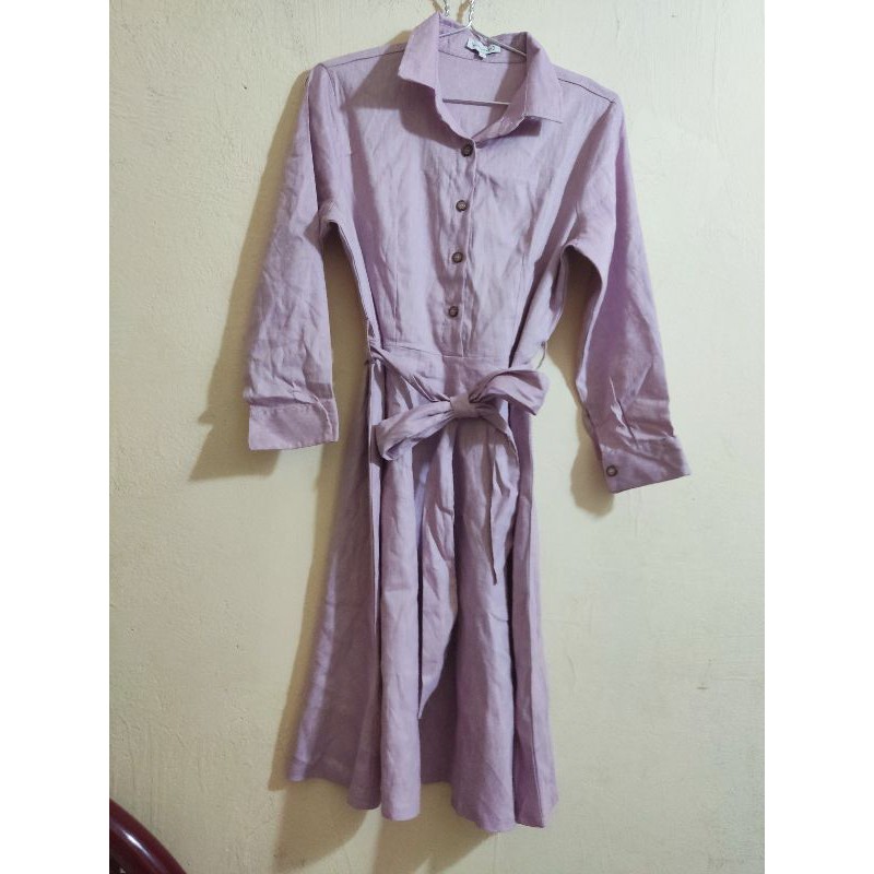 đầm sơmi Warehouse