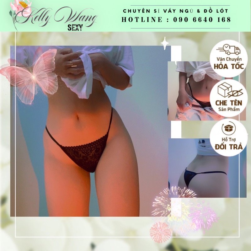 Q11.HCM - CK031 Quần lọt khe ren nữ - chíp lọt khe sexy - kelly wang