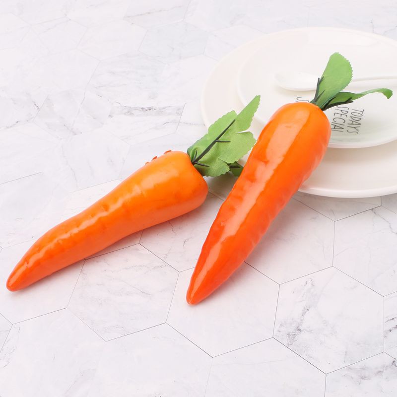 Mô hình củ cà rốt giả trang trí nhà cửa