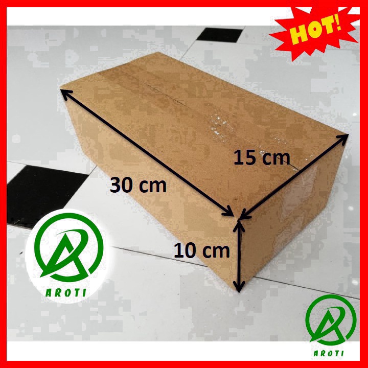 Thùng hộp giấy carton đóng gói hàng kích thước 30*15*10