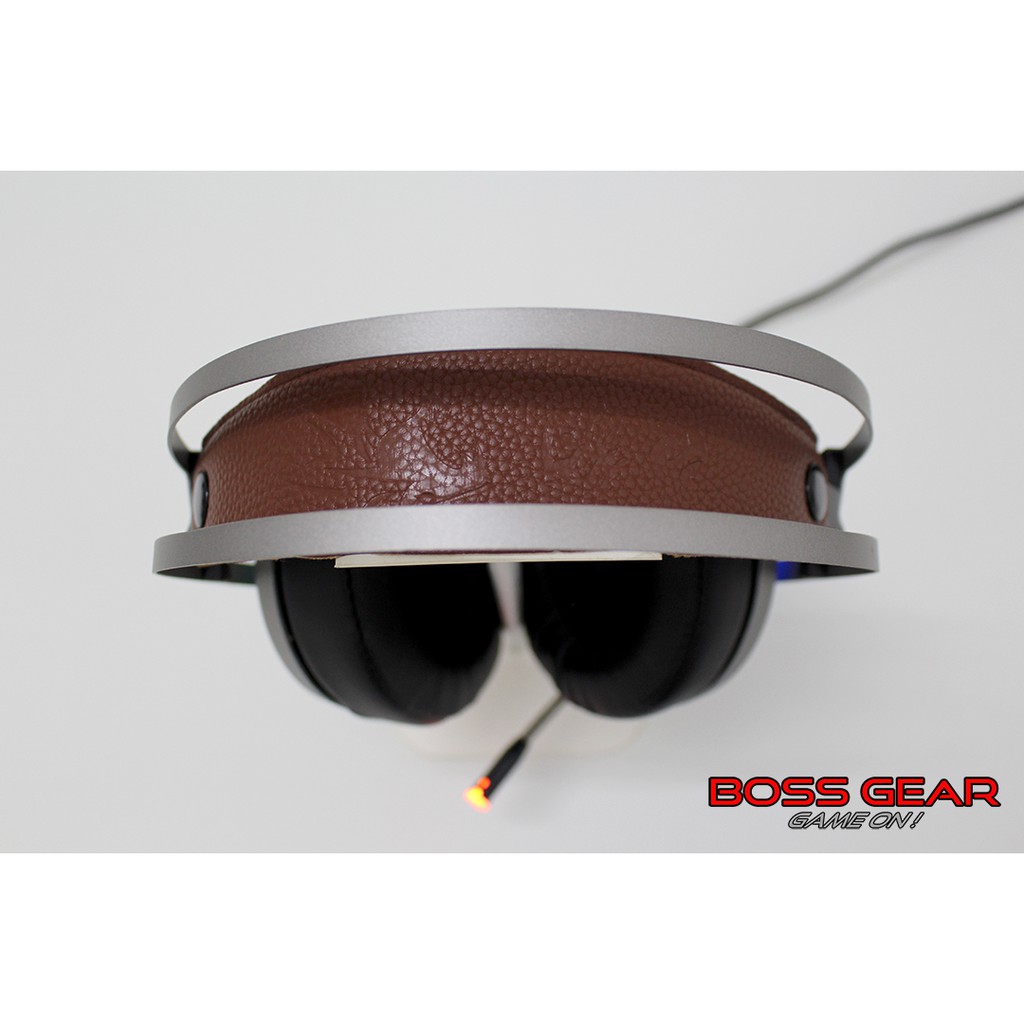 Tai Nghe Gaming BossGear X20 Giả Lập Âm Thanh 7.1 ( Đêm tai dày và to, LED 7 màu ,Khung Kim Loại )