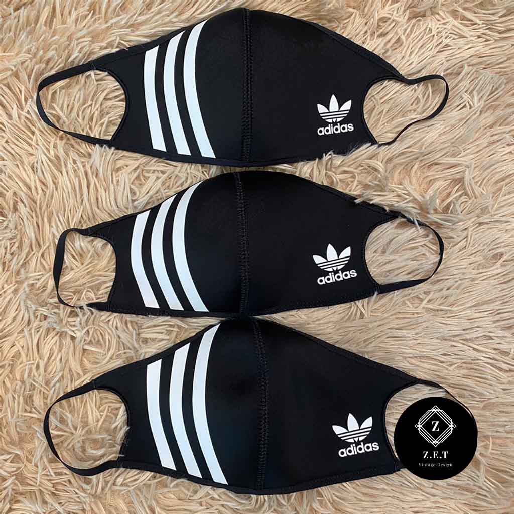 Khẩu trang Adidas Originals chính hãng Unisex vải cao cấp kháng khuẩn 2 lớp tái sử dụng Freesize | BigBuy360 - bigbuy360.vn