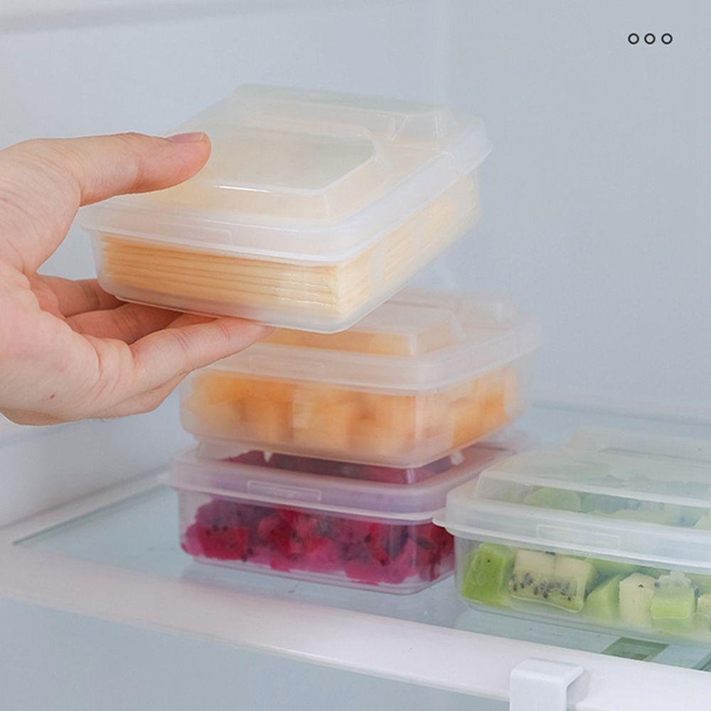 NICKOLAS Hộp Đựng Phô Mai Chống Bụi Có Nắp Đậy Tiện Dụng Cho Tủ Lạnh