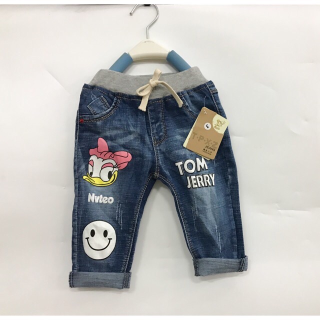 Combo Quần bò cho bé Baby sz 8-14kg