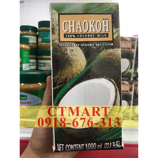  nước cốt dừa CHAOKOH của thái lan 1L