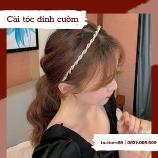 MẪU CÀI TÓC ĐÍNH CƯỜM XINH
