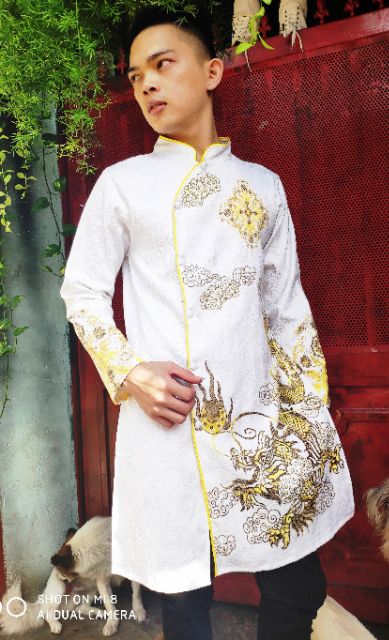 Áo dài cách tân nam