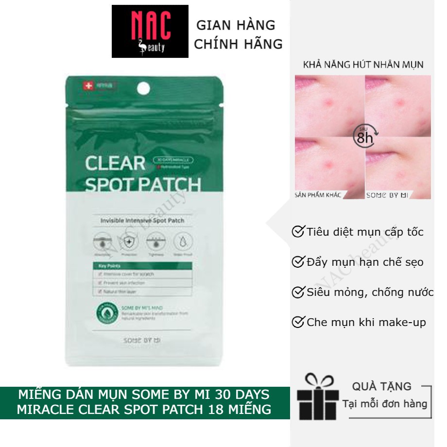 Miếng dán mụn Some By Mi 30 Days Miracle Clear Spot Patch