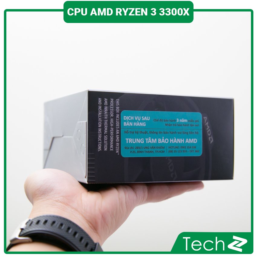 [CHÍNH HÃNH] CPU AMD Ryzen 3 3300X (3.8GHz turbo up to 4.3GHz, 4 nhân 8 luồng , 16MB Cache, 65W) - Socket AMD AM4