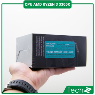 CPU AMD Ryzen 3 3300X (3.8GHz turbo up to 4.3GHz, 4 nhân 8 luồng , 16MB Cache, 65W) - Socket AMD AM4