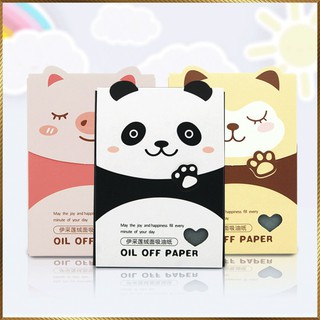 Gói 80 Miếng Giấy Thấm Dầu Than Hoạt Tính Oil Off Paper OP24