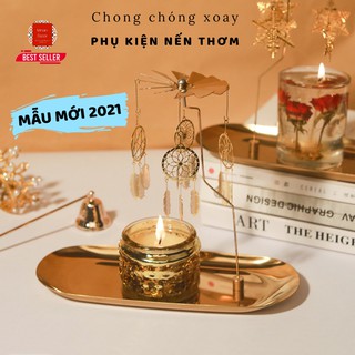 [MẪU MỚI]- Chong chóng nến , Charm Dreamcatcher - Phụ kiện trang trí nhà cửa cùng nến thơm (chưa kèm khay)