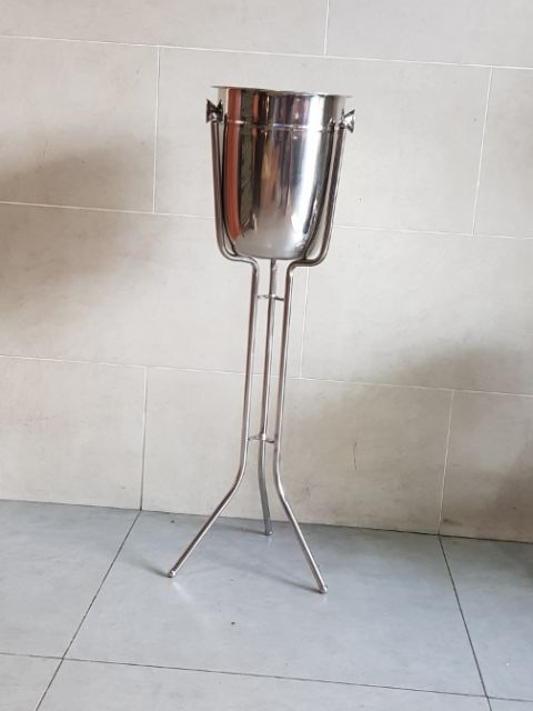 Bộ xô ướp rượu và chân xô xếp inox 304 dày đẹp