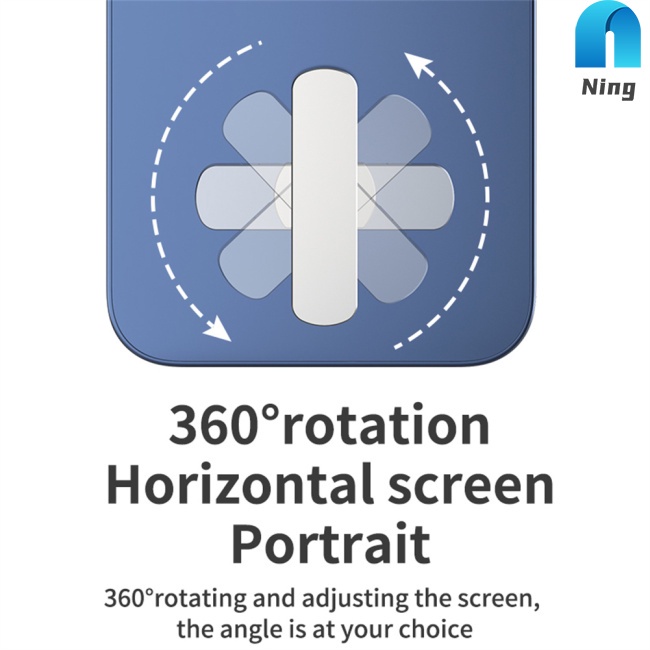 Giá Đỡ Điện Thoại Bằng Hợp Kim Kẽm Có Thể Gập Lại Xoay 360 Độ Tiện Dụng