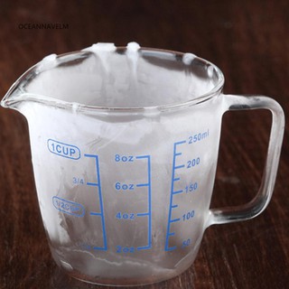 Cốc đo lường thủy tinh 250ml 500ml