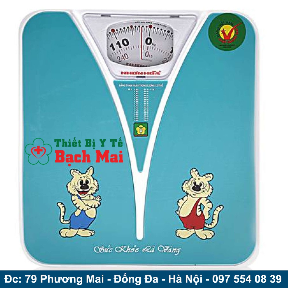  Cân Sức Khoẻ Nhơn Hoà 120kg [NHHS-120-K5]