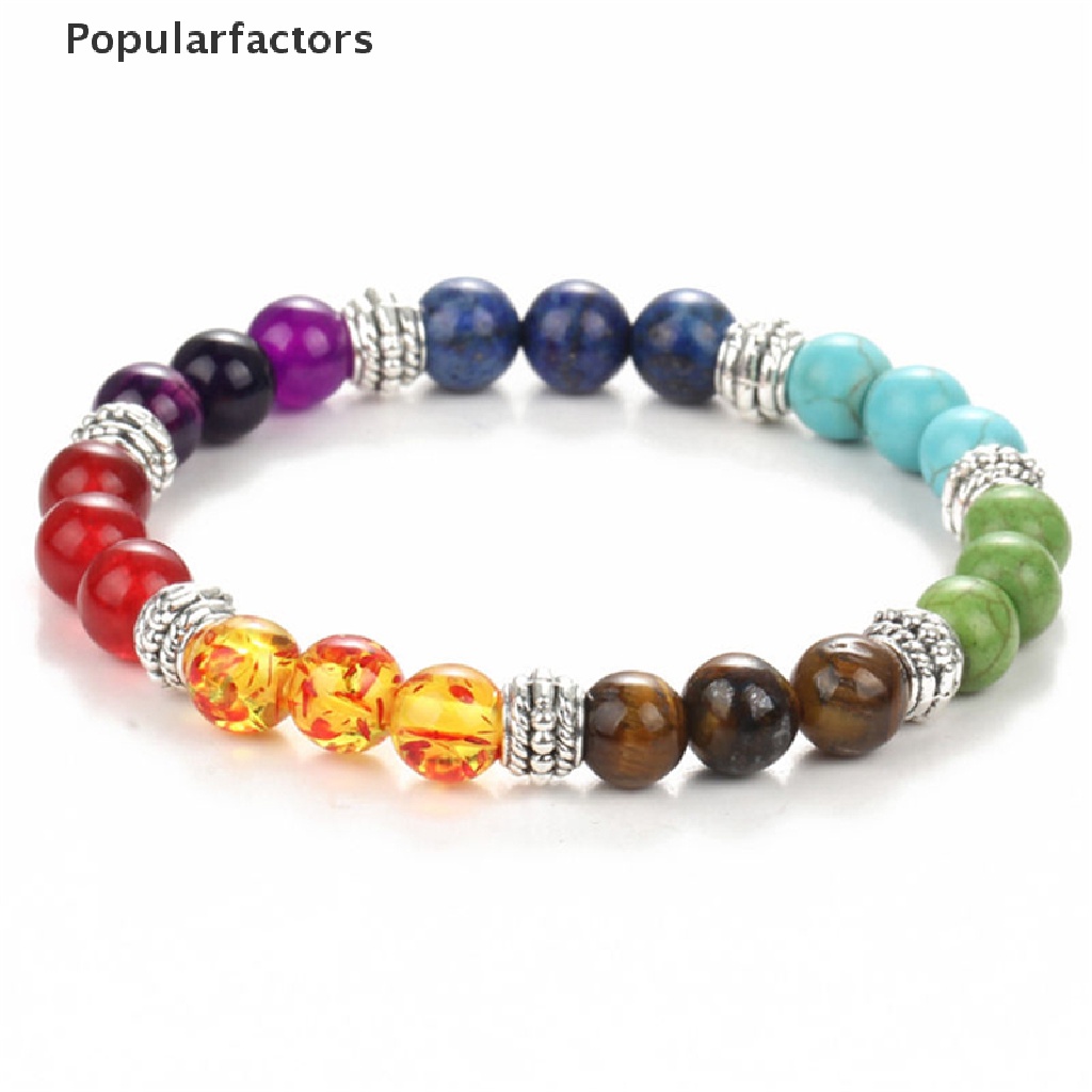 (Khuyến Mãi Phổ Biến) 1x Chakra Lava Rock Cầu Nguyện Reiki Chakra Lava Rock Prayer Reiki 7-Ready