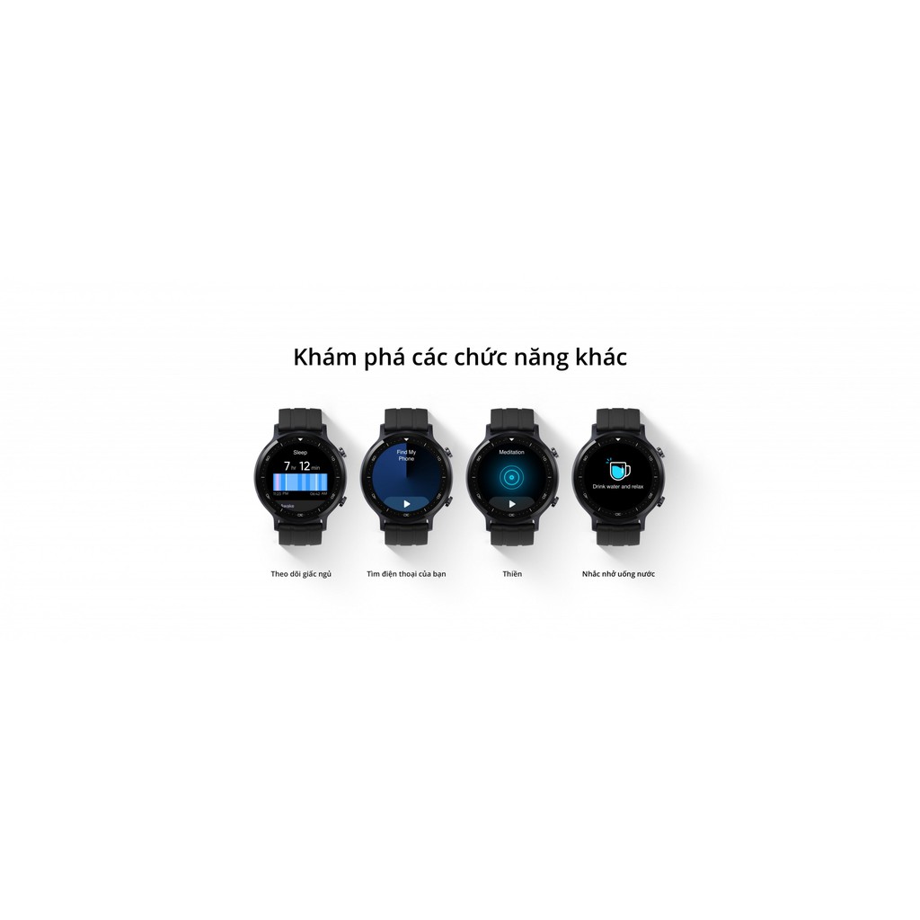 Vòng đeo tay thể thao Realme Watch S - Hàng chính hãng