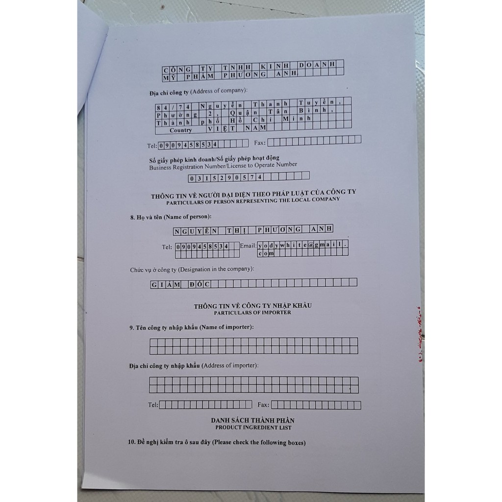 Bột rửa mặt thảo dược Yody white Phương Anh