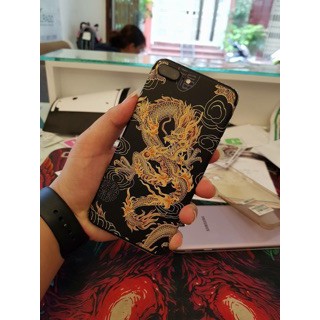 Skin Dán Iphone Rồng Vàng