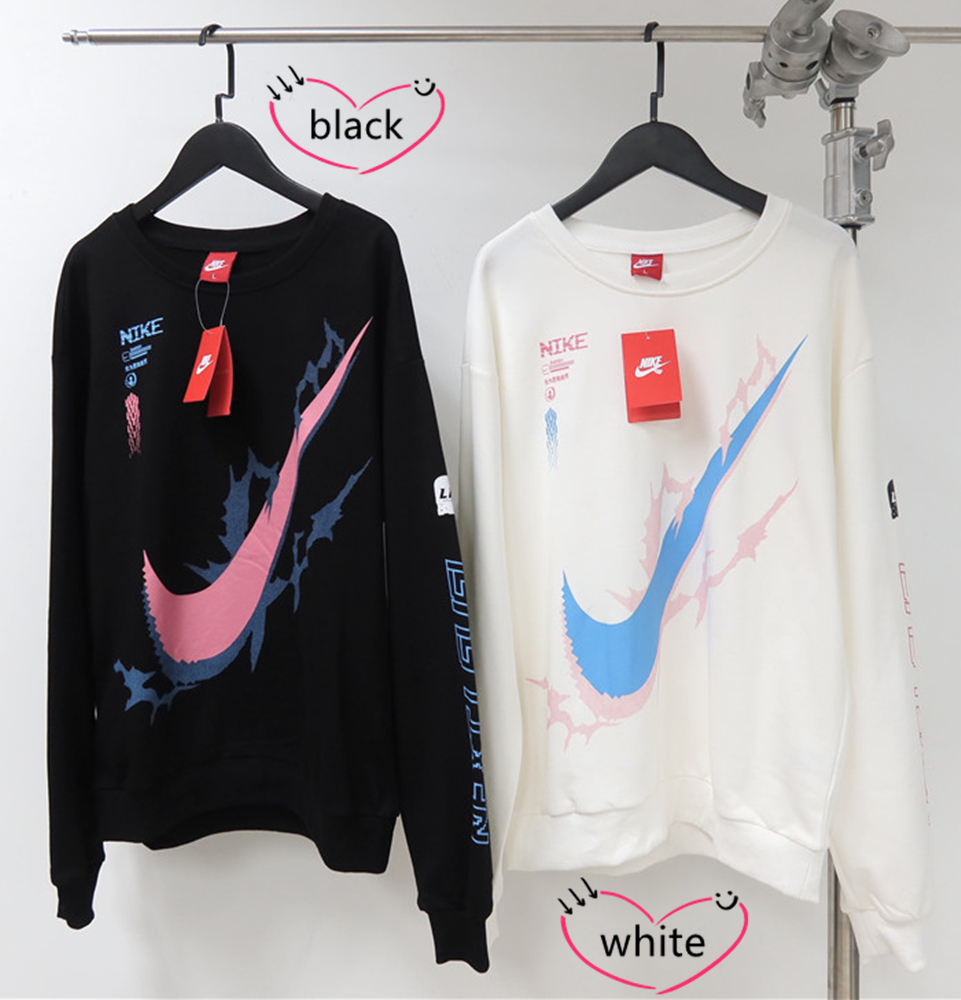 Áo sweater dáng rộng thời trang Hiphop đường phố Nike mùa thu dành cho nữ | BigBuy360 - bigbuy360.vn
