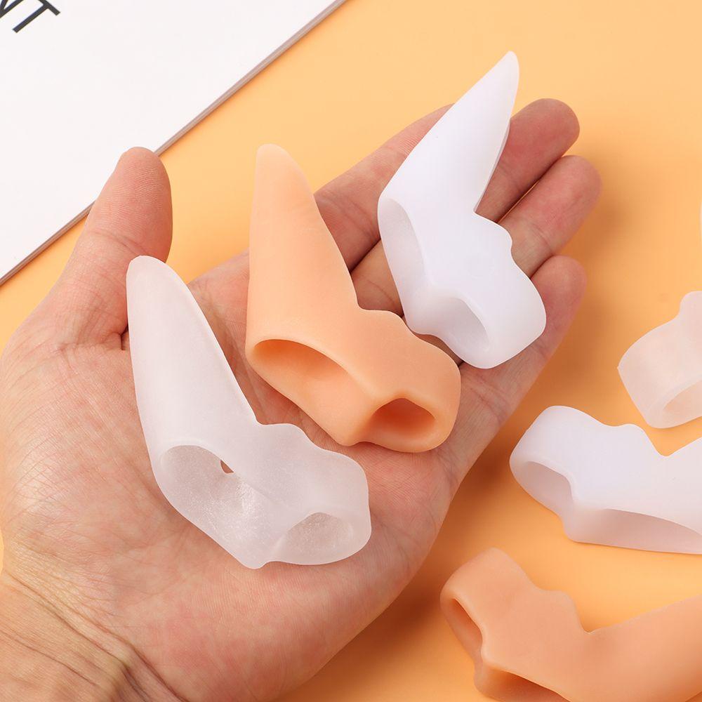 NIUYOU 1 Cặp Đệm Silicone Tách Ngón Chân Cái