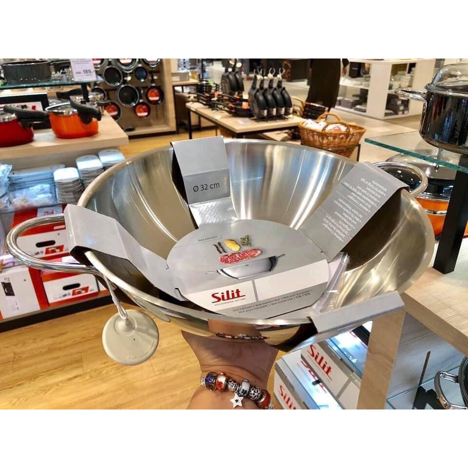Chảo xào Silit Wok 32cm