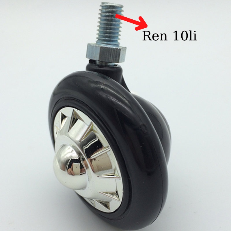 Bánh xe không bám tóc cho ghế,xe đẩy,máy uốn,máy hấp tóc.