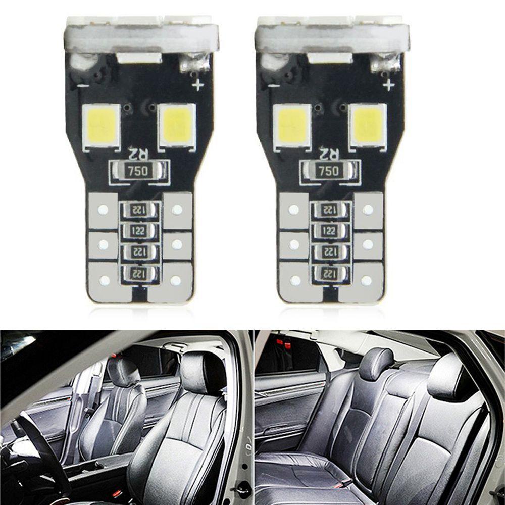 BTLIMER Bộ 2 Đèn LED COB 12V Siêu Sáng Gắn Biển Số Xe Hơi