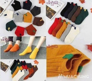 Tất len gân Hàn Quốc