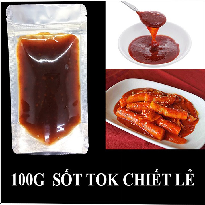 HOT HOT HOT 100G SỐT TOKBOKKI LOẠI NGON NHẤT